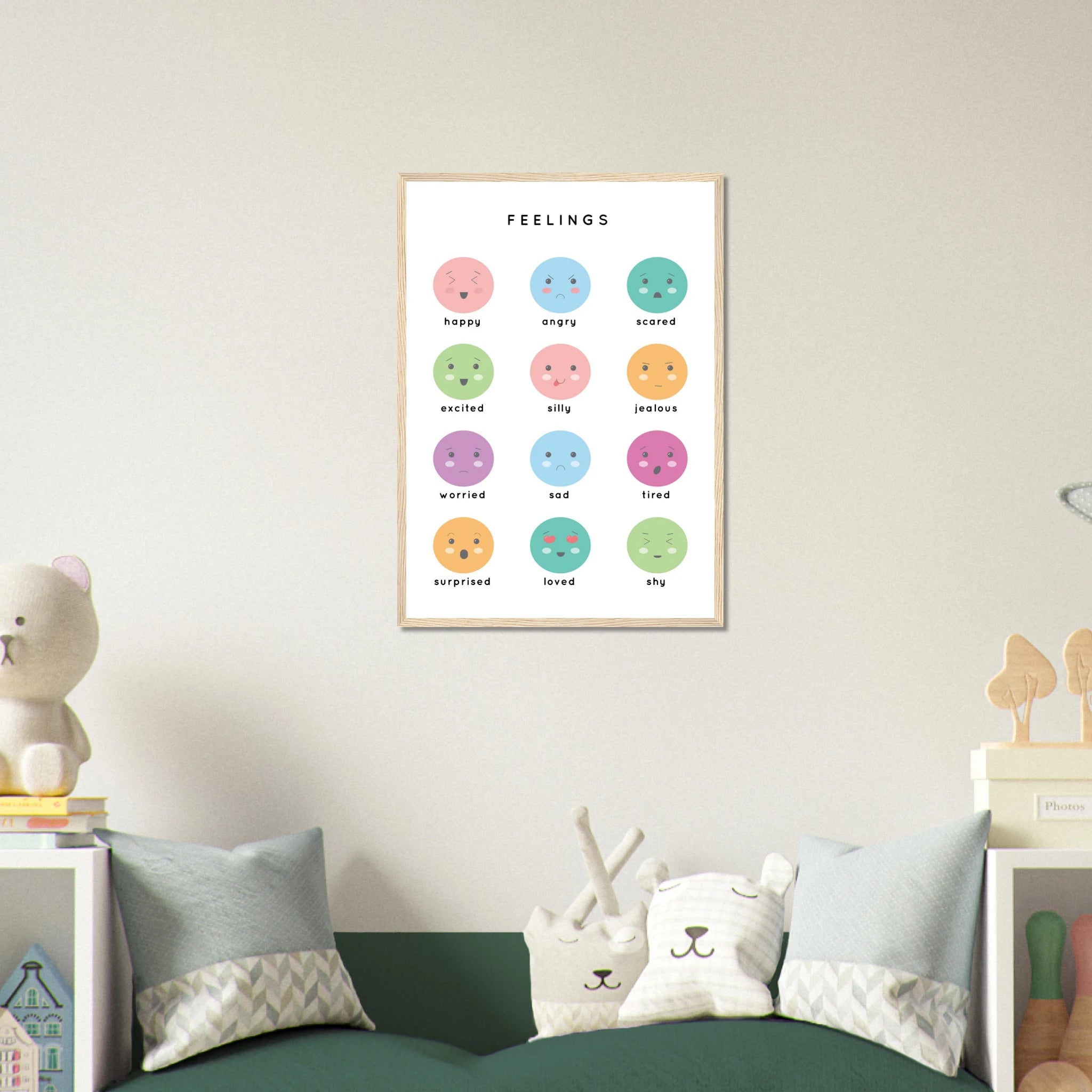 # all-groups - Feelings Poster – Emotions for Kids | Educational Print to Explore Emotions - Elena