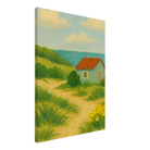 Canvas 50x70 cm 20x28″ - Coastal Beach Shack Canvas Wall Art - Play By Print