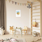 # all-groups - Be Yourself Bee Poster | Positive Quote Wall Art for Kids - Elena