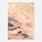 Unframed - Coastal Horizon Abstract Costal Art | Left Panel - Play By Print