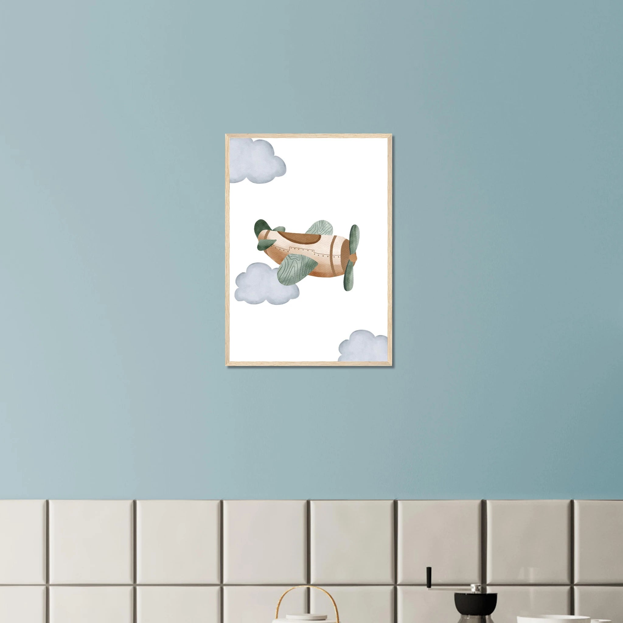 # all-groups - Woodland Vintage Airplane Wall Art - Olga