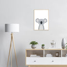 # all-groups - Koala – Minimalist Australian Animal Art Print | Calming Nursery & Playroom Wall Poster - Play By Print