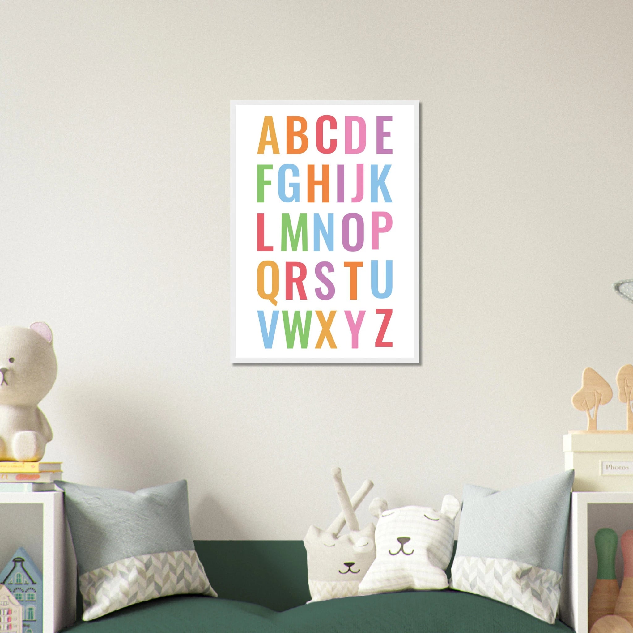 # all-groups - Bright Alphabet Poster – Colourful ABC Wall Art for Kids by Elena - Elena