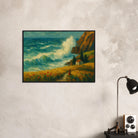 # all-groups - “Wild Coast” | Dramatic Ocean Wave Painting - Play By Print