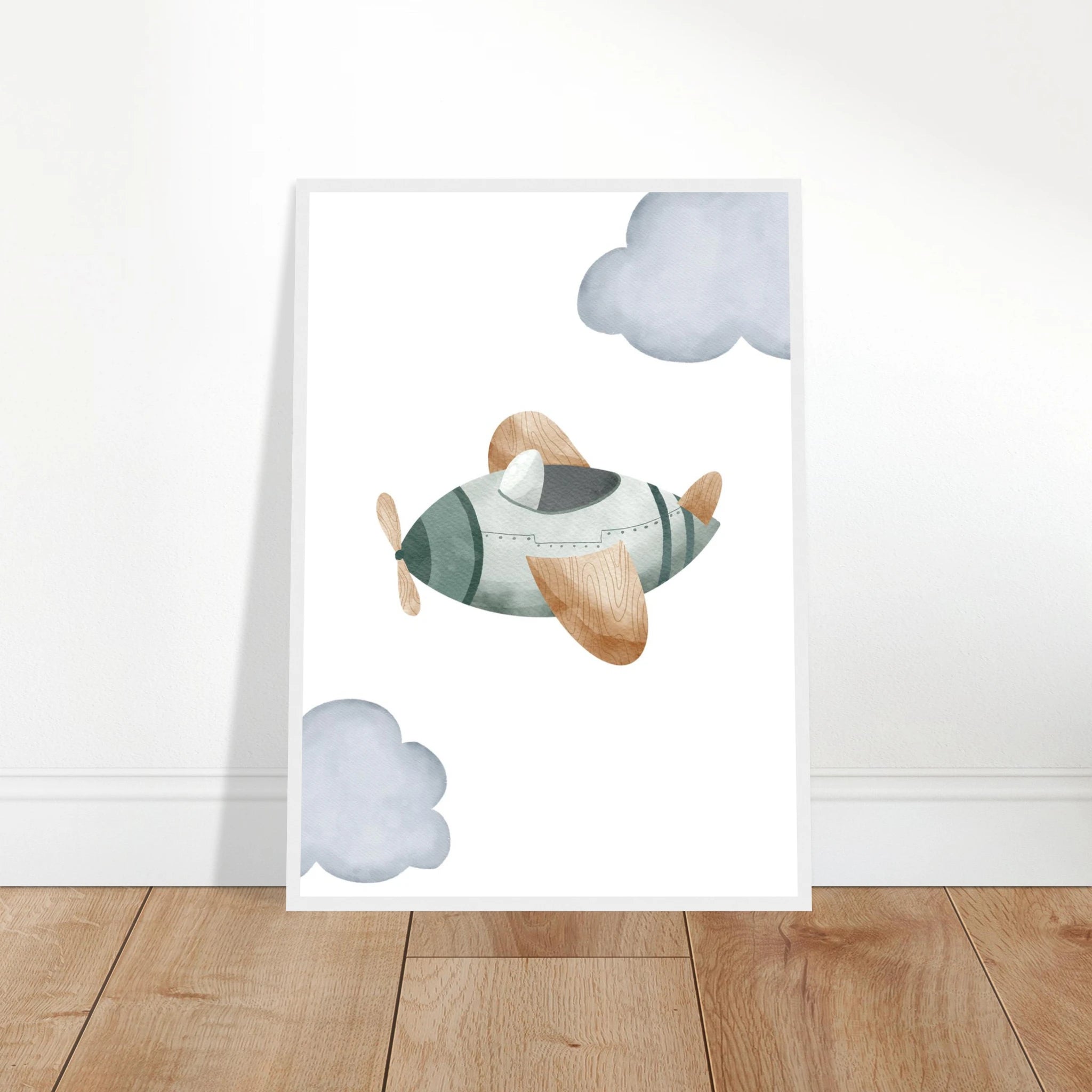 # all-groups - Green & Natural Wooden Airplane Wall Art - Olga