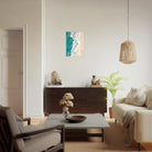 # all-groups - Golden Shoreline – Textured Coastal Abstract Beach Art - Play By Print