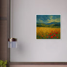 # all-groups - “Whispers in the Wheat” | Dreamy Poppy Field Landscape - Play By Print