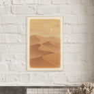 # all-groups - Golden Haze – Soft Desert Dunes Wall Art Print - Play By Print