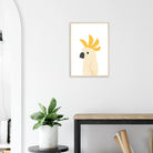 # all-groups - Cockatoo – Minimalist Bird Art Print | Australian Animal Poster for Nursery or Home - Play By Print