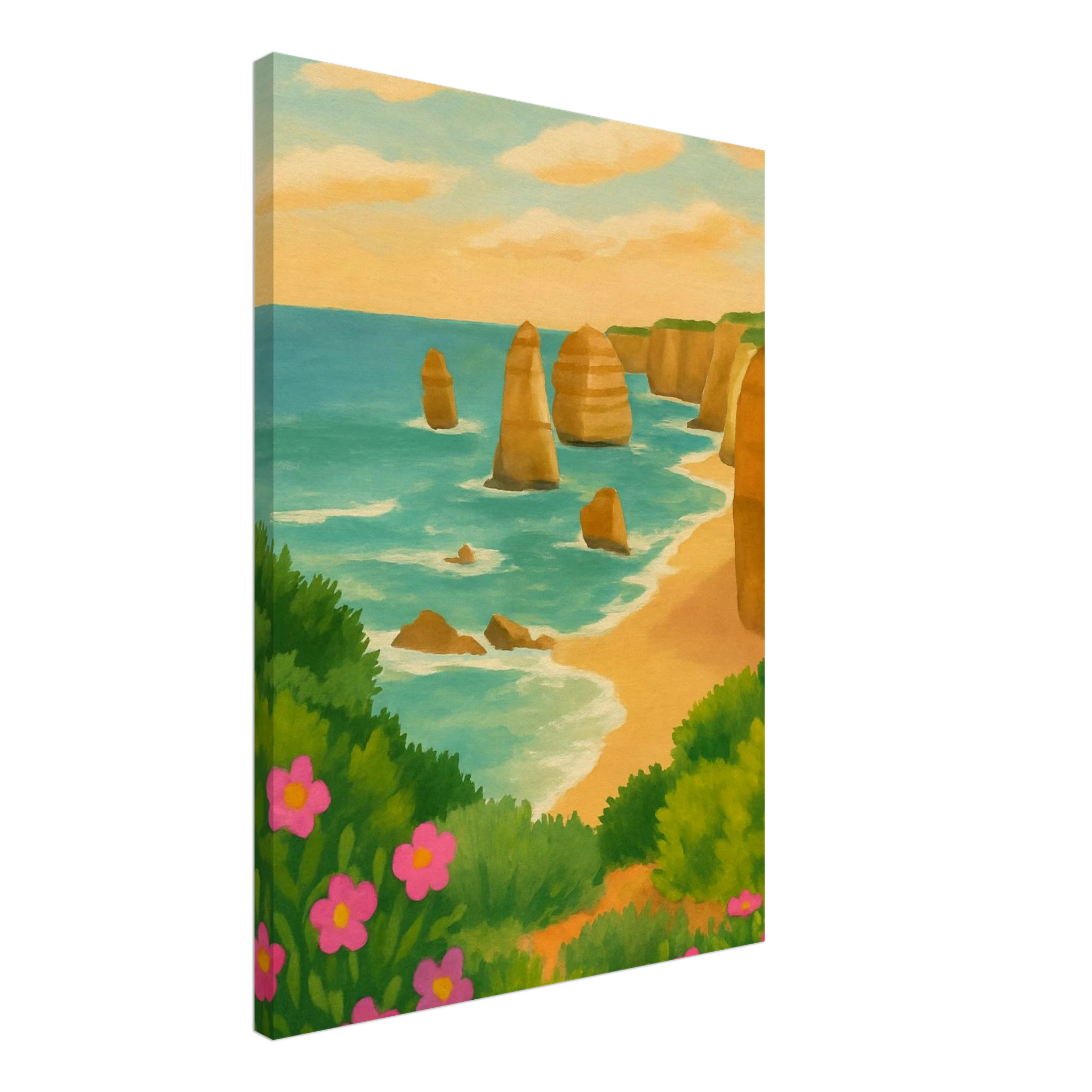 Canvas 50x70 cm 20x28″ - Twelve Apostles Coastal Canvas Wall Art - Play By Print
