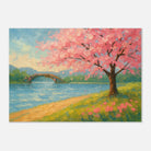 Unframed A1 (59.4 x 84.1 cm) - “Whispers of Spring” | Cherry Blossom Landscape - Play By Print