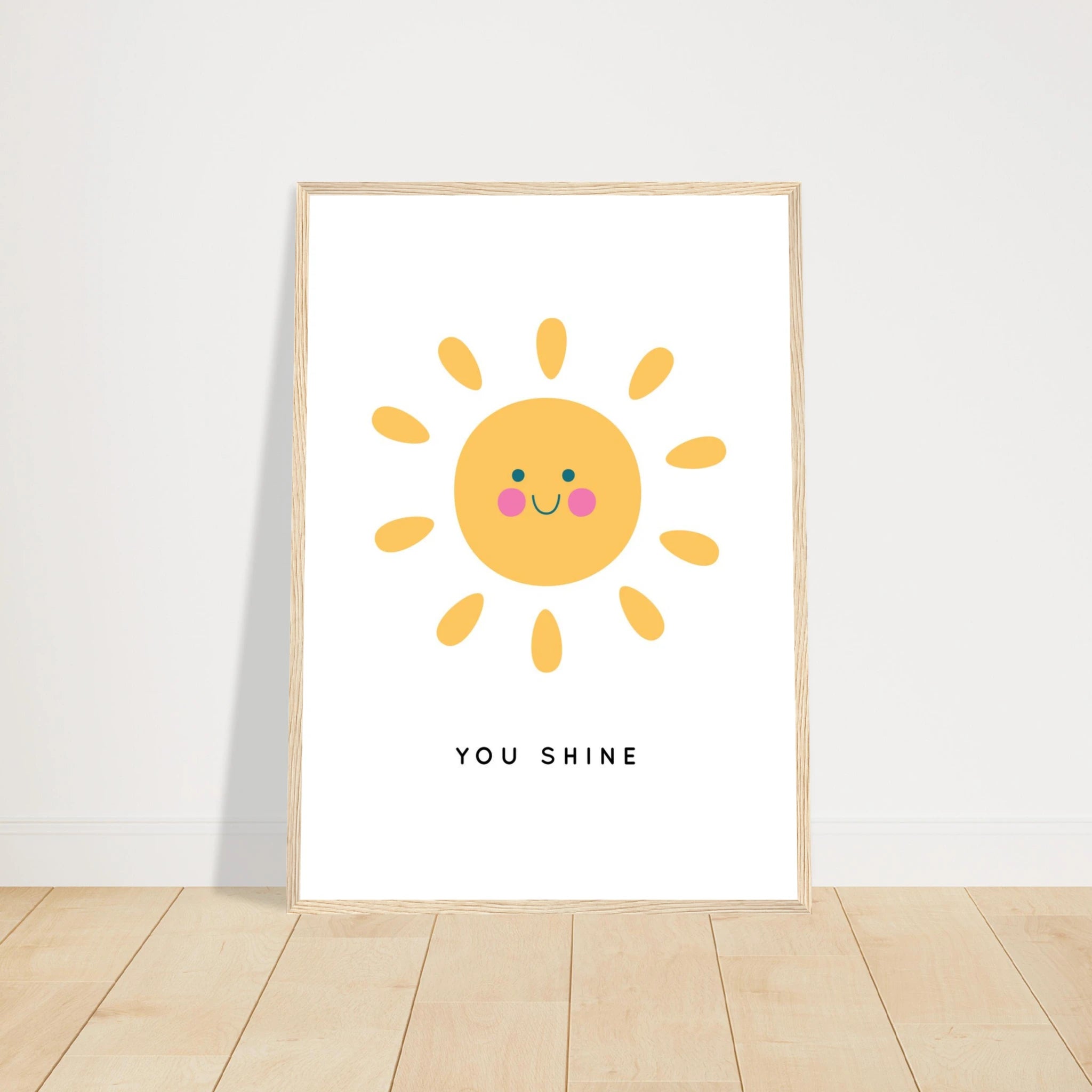 # all-groups - You Shine Sun Poster | Motivational Kids Wall Art Print - Elena