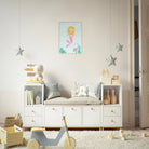 # all-groups - Blonde Mermaid Wall Art | Watercolour Ocean Nursery Print for Girls - Iris