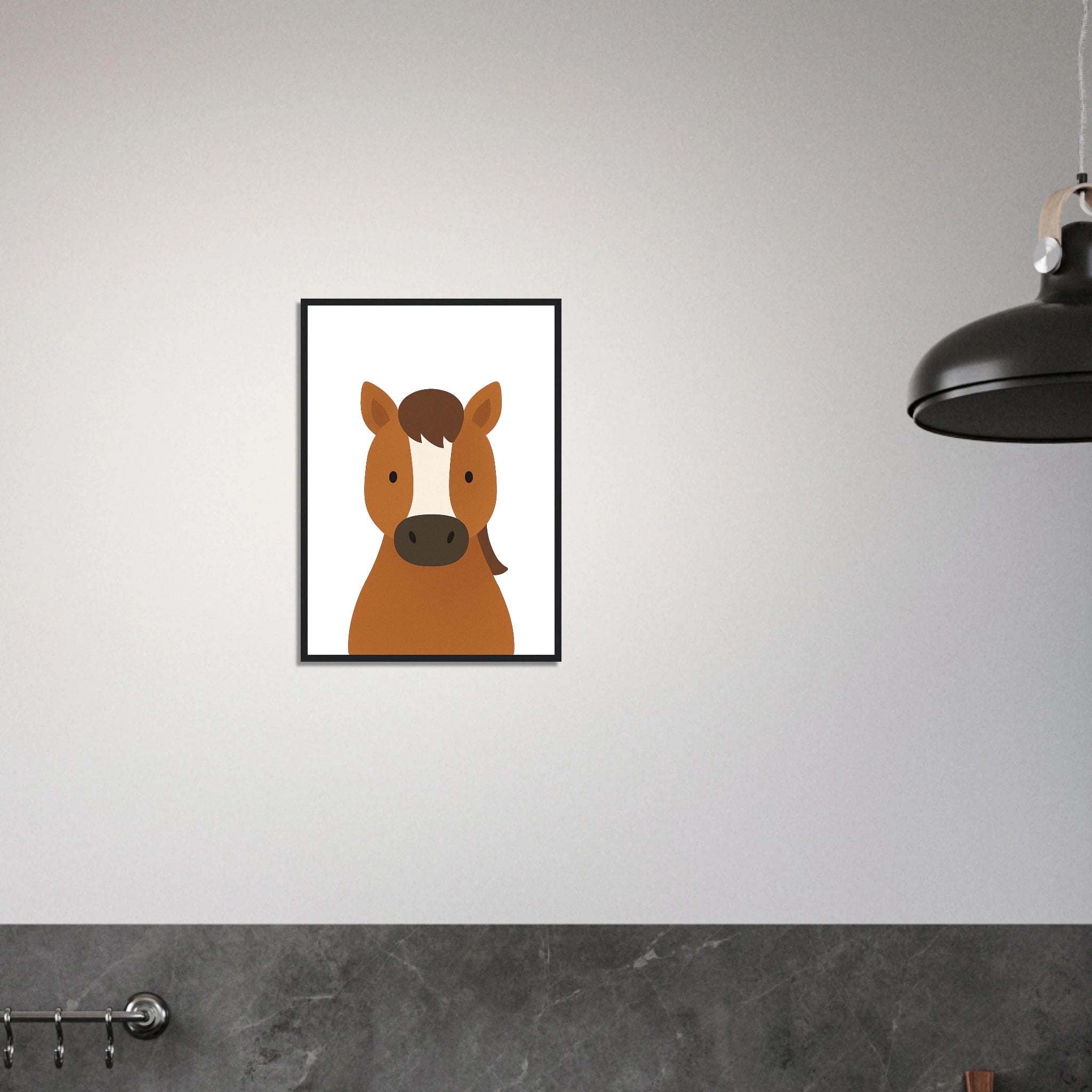 # all-groups - Horse Nursery Print – Farm Animal Wall Art for Kids - Play By Print