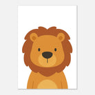 Unframed - Lion Nursery Print – Jungle Animal Art for Kids - Play By Print