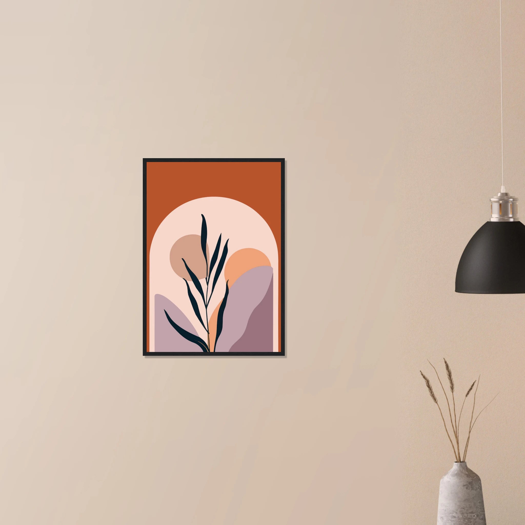 # all-groups - Botanic Sunrise Modern Abstract Wall Art - Jerin