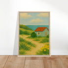 # all-groups - Coastal Beach Shack Canvas Wall Art - Play By Print