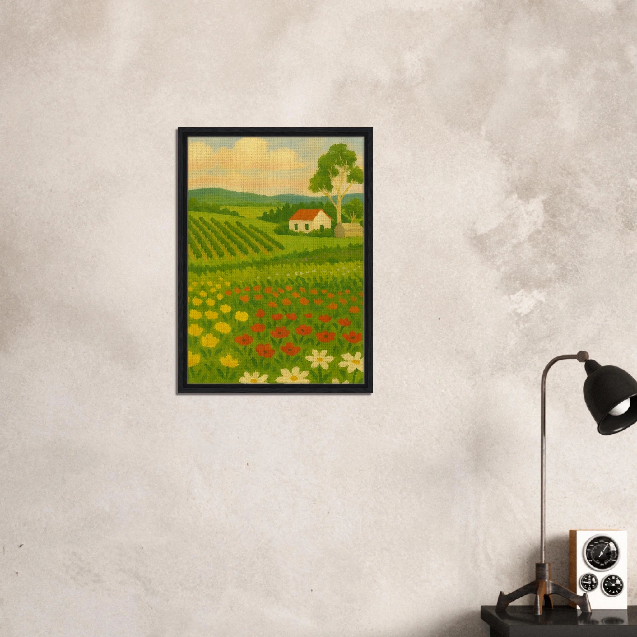 # all-groups - Vineyard & Wildflowers – Australian Countryside Canvas Wall Art - Play By Print