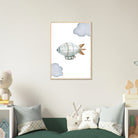 # all-groups - Vintage Airship Wall Art - Olga