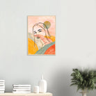 # all-groups - Sunset Muse – Abstract Female Portrait Wall Art - Daisy