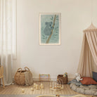 # all-groups - Cuddly Koala in the Eucalypts – Australian Nursery Art Print - Play By Print