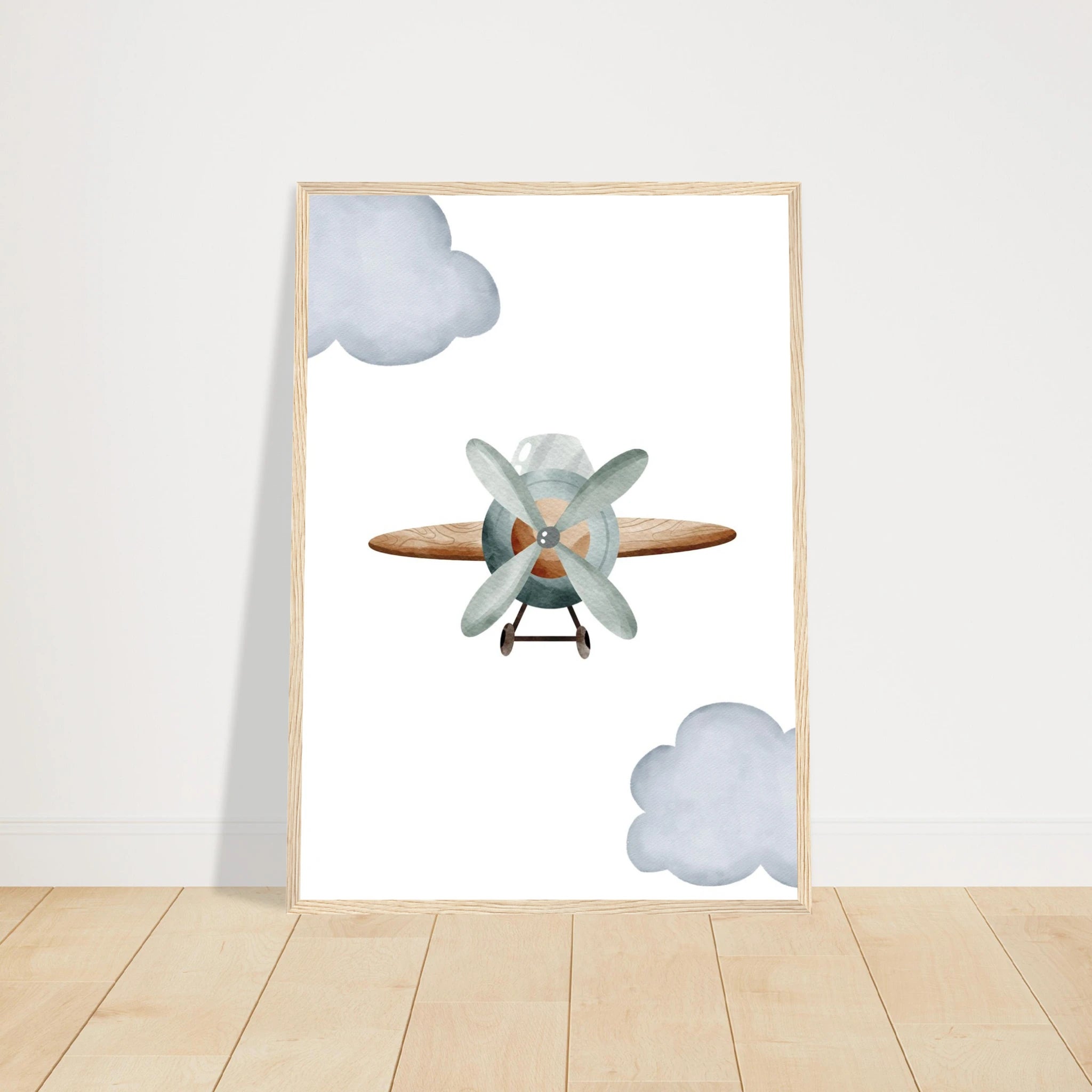 # all-groups - Vintage Wooden Propeller Plane Wall Art - Olga