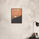 # all-groups - Amber Dusk – Abstract Mountain Sunset Wall Art by Daisy - Play By Print