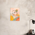 # all-groups - Sunset Muse – Abstract Female Portrait Wall Art - Daisy
