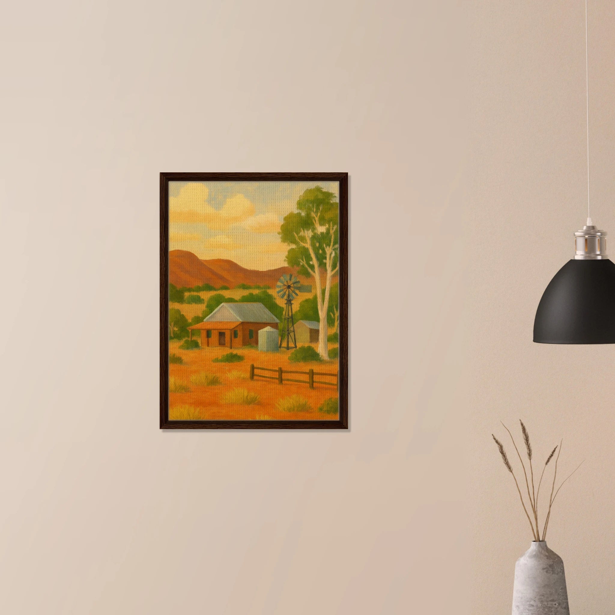 # all-groups - Outback Homestead – Australian Farmhouse Canvas Wall Art - Play By Print