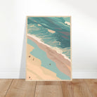 # all-groups - Coastal Horizon Abstract Costal Art | Centre Panel - Play By Print