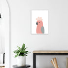 # all-groups - Galah – Minimalist Australian Bird Art Print | Pink Cockatoo Poster for Nursery or Classroom - Play By Print