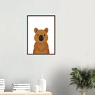 # all-groups - Quokka – Minimalist Australian Animal Art Print - Play By Print