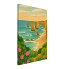 Canvas 40x60 cm 16x24″ - Twelve Apostles Coastal Canvas Wall Art - Play By Print
