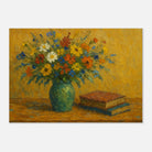 Unframed A3 (29.7 x 42 cm) - “Wild Blooms & Well-Worn Pages” | Floral Still Life - Play By Print