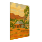 Canvas 50x70 cm 20x28″ - Outback Homestead – Australian Farmhouse Canvas Wall Art - Play By Print