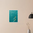 # all-groups - Ocean Swimmers Wall Art | Textured Painterly Sea Print - Play By Print