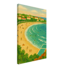 Canvas 40x60 cm 16x24″ - Bondi Beach Canvas Wall Art - Play By Print