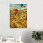 # all-groups - "Drifting Over Cappadocia" Print | Turkish Landscape Wall Art - Play By Print
