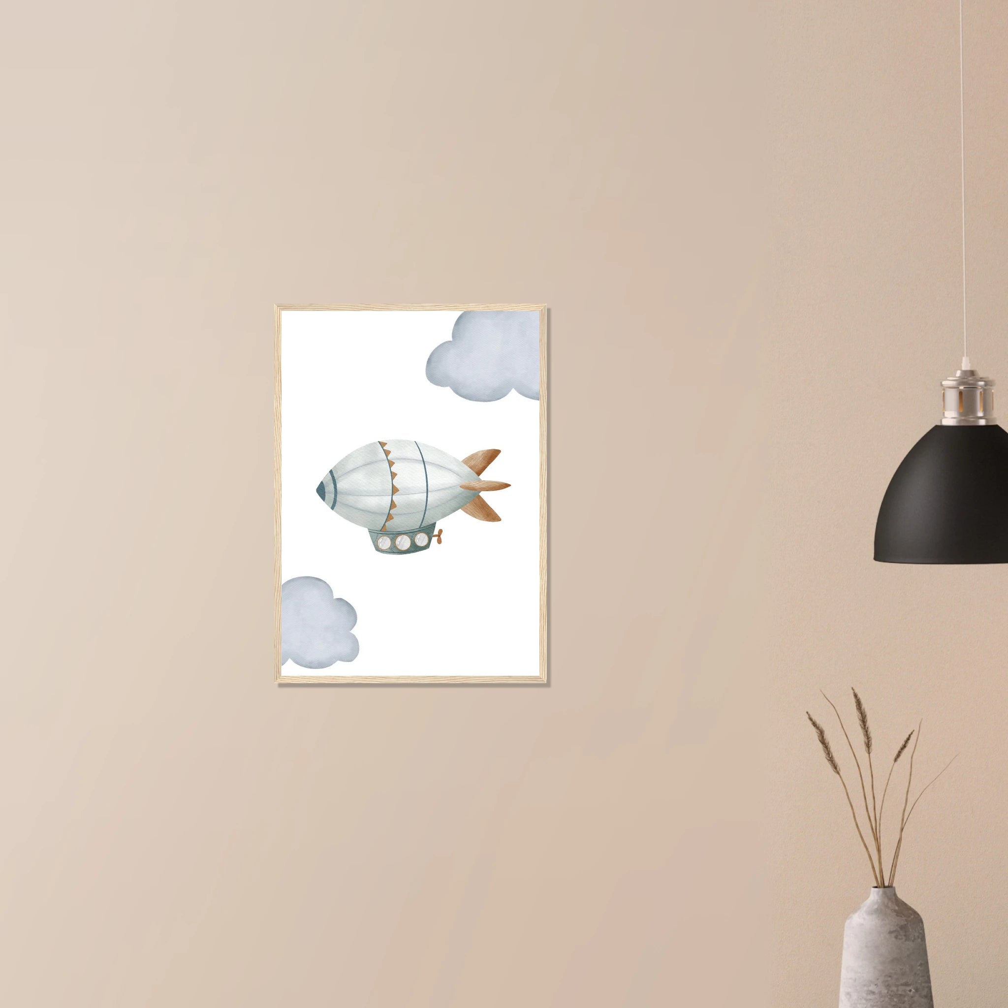 # all-groups - Vintage Airship Wall Art - Olga