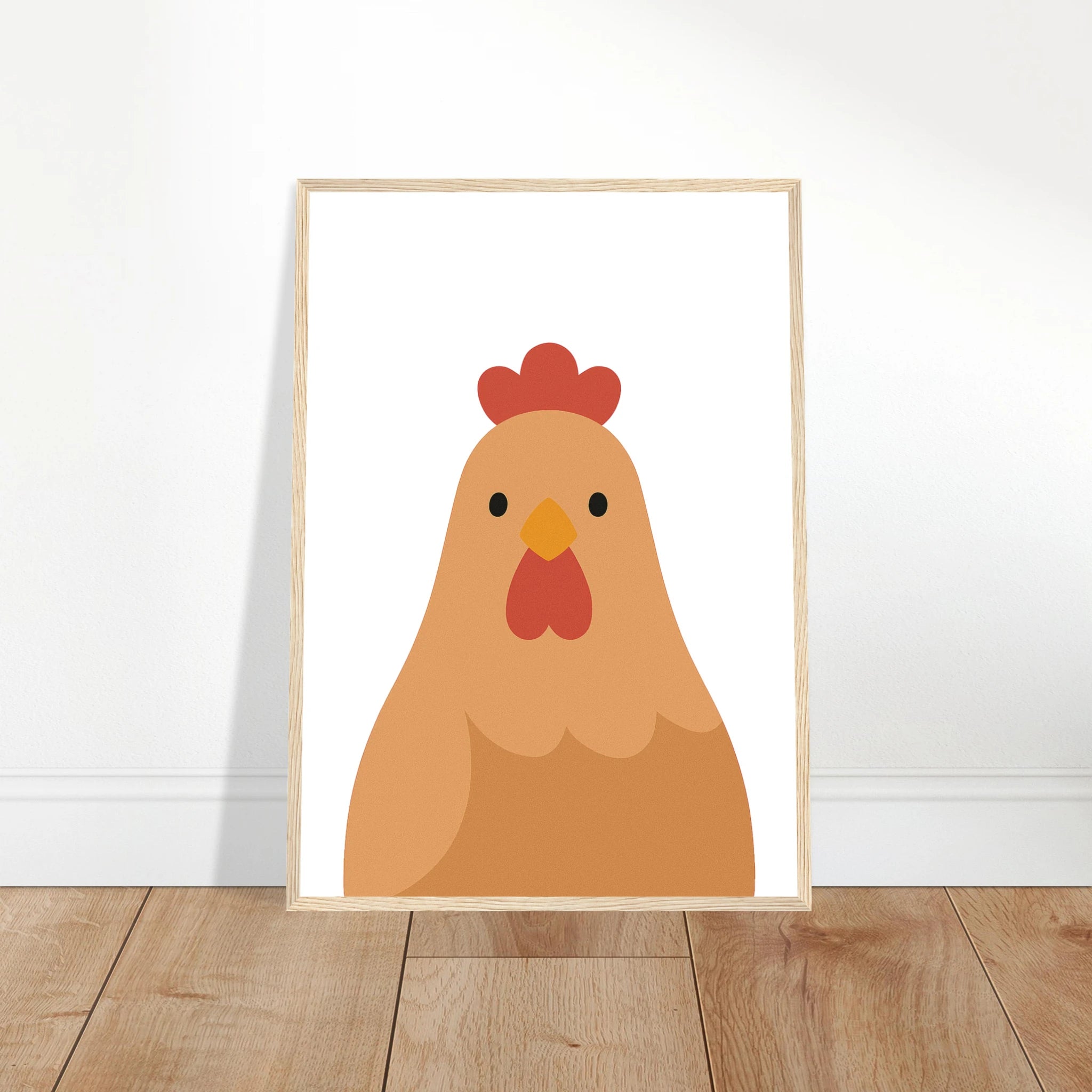 # all-groups - Chicken Nursery Print – Farm Animal Wall Art for Kids - Play By Print