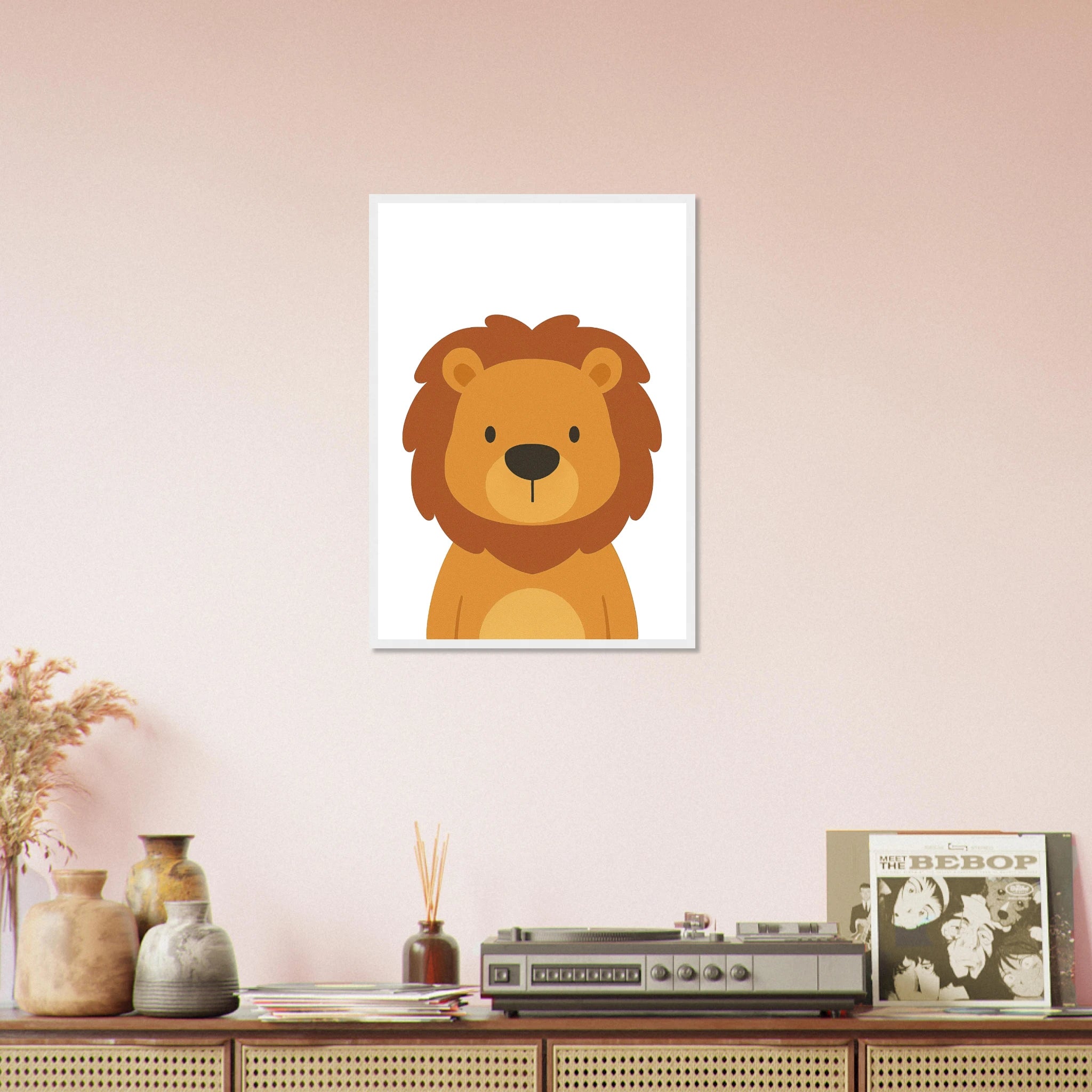 # all-groups - Lion Nursery Print – Jungle Animal Art for Kids - Play By Print