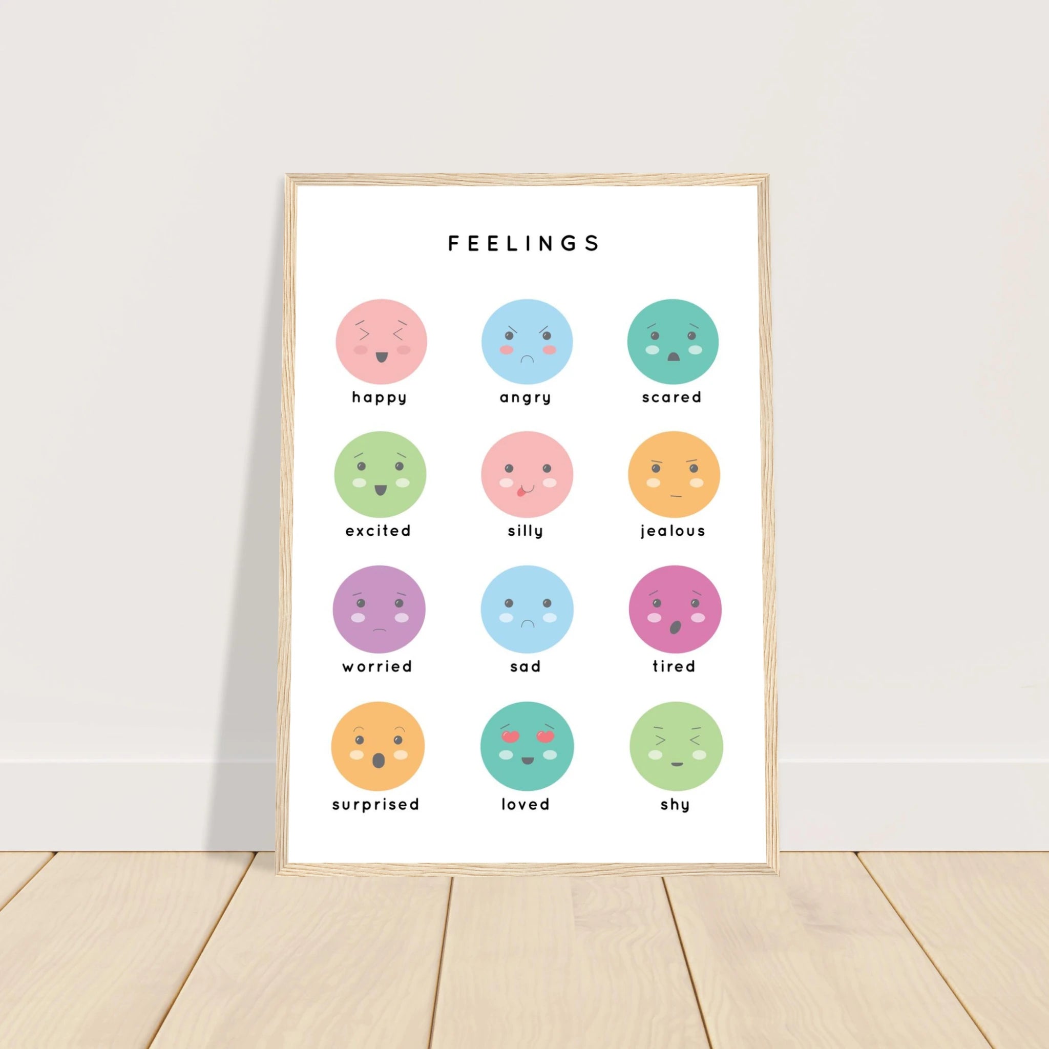 # all-groups - Feelings Poster – Emotions for Kids | Educational Print to Explore Emotions - Elena