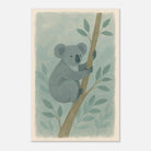 Unframed 30x45 cm 12x18″ - Cuddly Koala in the Eucalypts – Australian Nursery Art Print - Play By Print