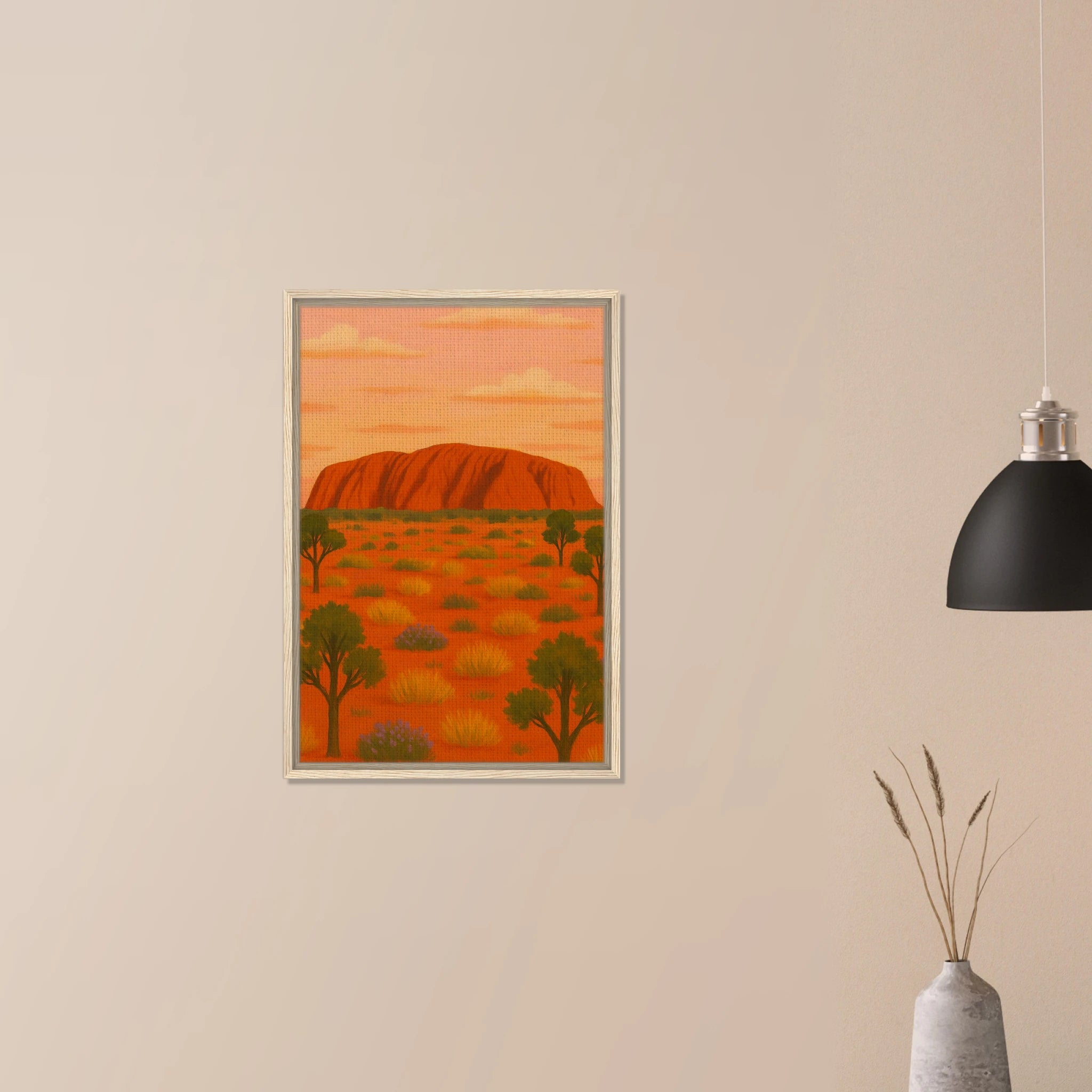 # all-groups - Uluru Dreaming – Australian Outback Canvas Wall Art - Play By Print