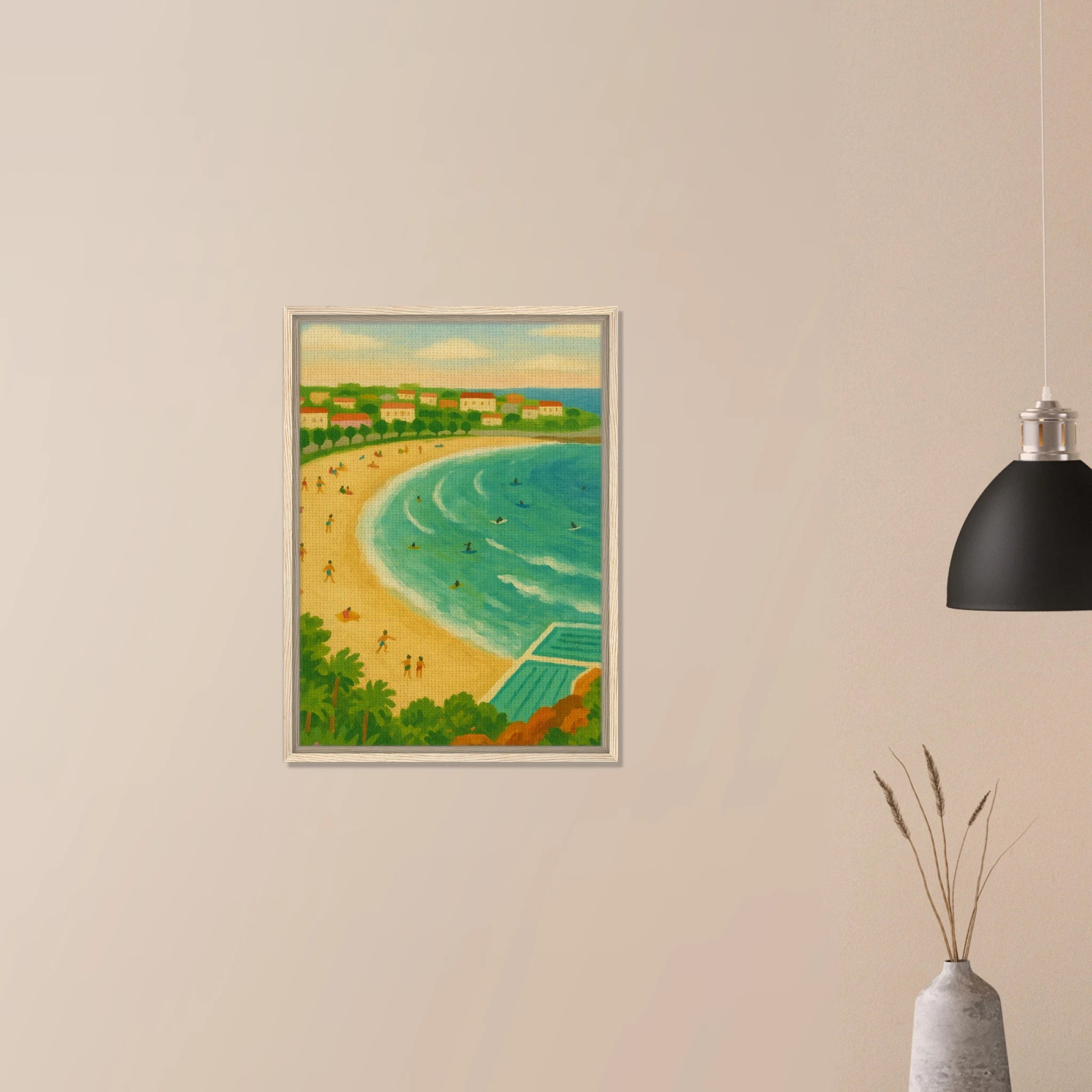 # all-groups - Bondi Beach Canvas Wall Art - Play By Print