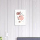 # all-groups - Minimalist Lily Flower Art Print - Jerin