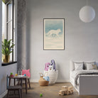 # all-groups - Silent Steps – Arctic Fox in Snow Wall Art Print - Play By Print