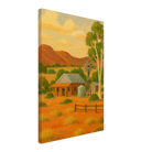 Canvas 40x60 cm 16x24″ - Outback Homestead – Australian Farmhouse Canvas Wall Art - Play By Print