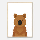 Unframed - Quokka – Minimalist Australian Animal Art Print - Play By Print