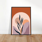 # all-groups - Botanic Sunrise Modern Abstract Wall Art - Jerin